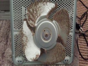 ファンヒーターを終う前に分解清掃しません？